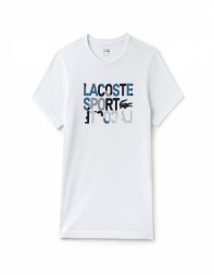 Lacoste TH2088 T Shirt S/S Wit
